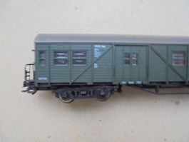 HO Modelleisenbahn ROCO Gepäck Vieh Transport DB grünLüp26cm
