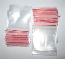 500 Plastikhüllen Beutel mit Verschluss
