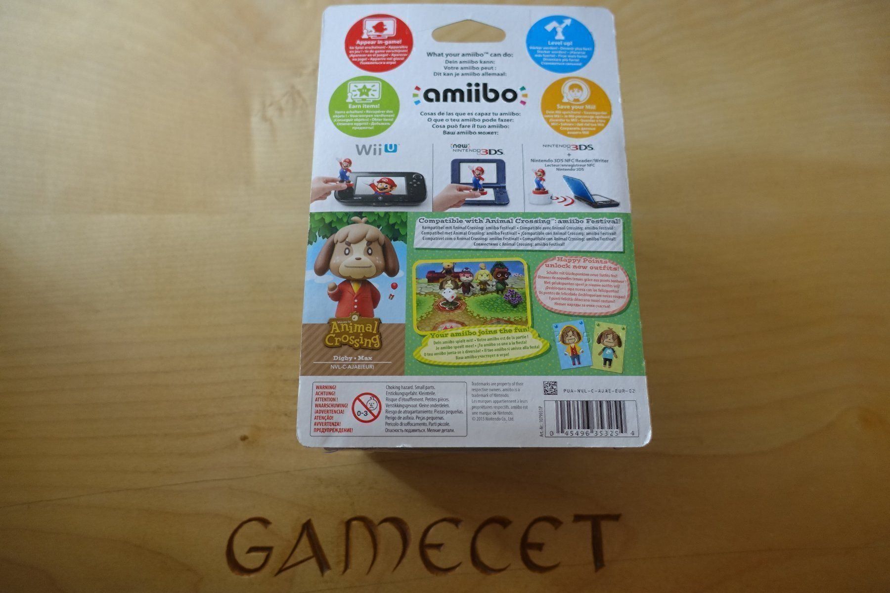 game&watch Giochi: Moritz / Digby - Animal Crossing Amiibo – Nuovo e nell'imballaggio originale da Steinach venduto da Gamecet 1