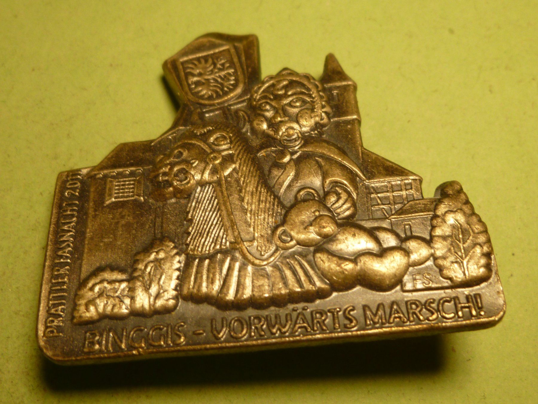 Placchette & Badge: PRATTELN 2011 SILBER – Usato da Ried (Muotathal) venduto da Mandarin02