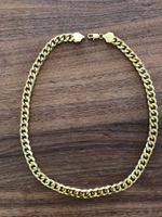 Kette Gold Metall 60 sm massive
