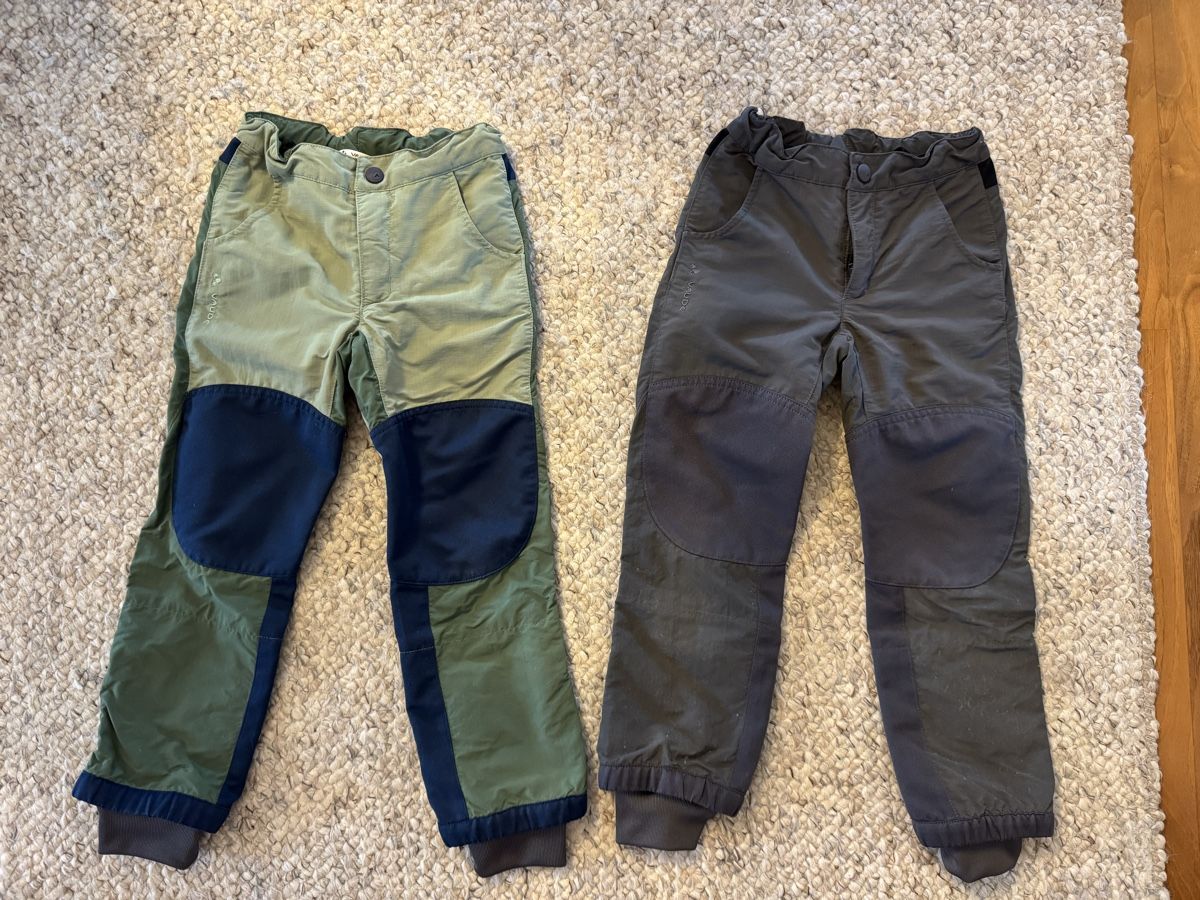 Vaude Pantaloni: 2x Vaude Outdoorhose, Gr. 104 – Usato da Riedikon venduto da fox222
