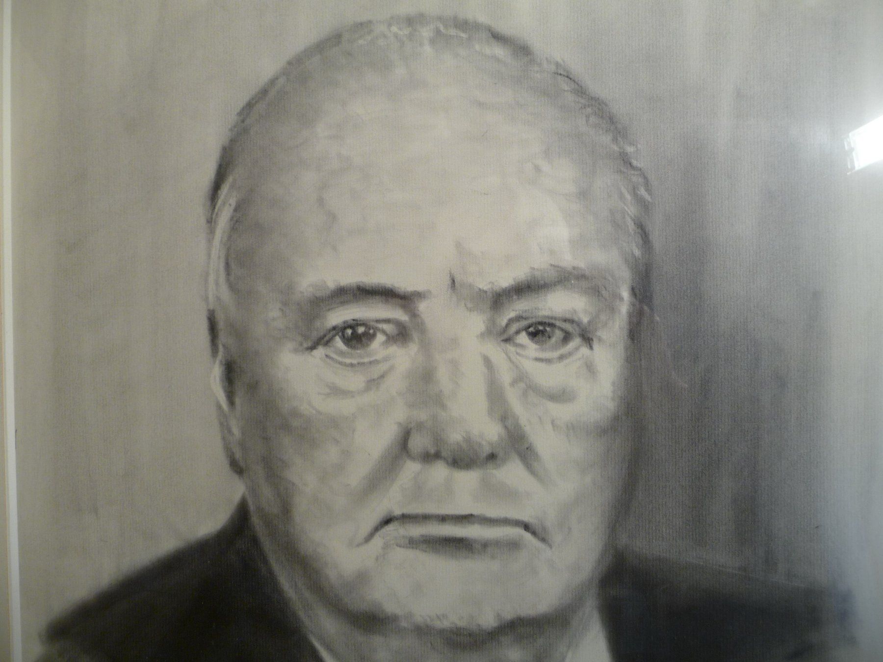 Dipinti: SIGNIERT FR. HERMANN BALE 65 - MÄNNERPORTRAIT – Usato da Aesch BL venduto da Imoonlight 3