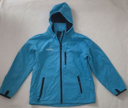 Veste, coupe-vent Weissenstein bleu, taille 140, comme neuve