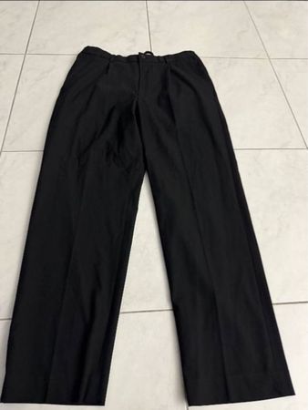 UNIQLO Elegante, schwarze Stoffhose , Gr. L