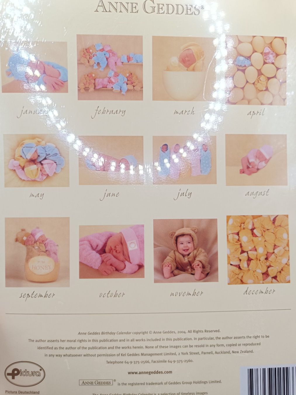 Calendari: Anne Geddes Geburtstagskalender neu – Nuovo (secondo la descrizione) da Läufelfingen venduto da noooby 1