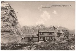 Ansichtskarte Claridenhütte   mit Glärnischkette