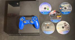 PlayStation 4 occasion + manette + jeux