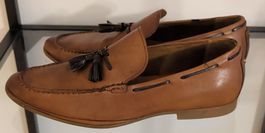 Elegante braune Herren Loafers, Grösse 42