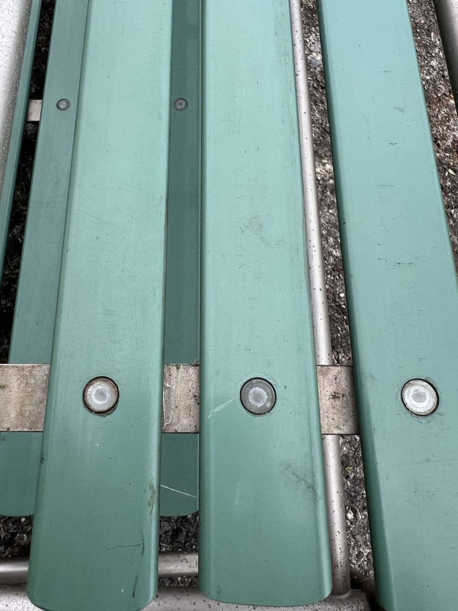 Garderobe: SBB Gepäckablage Hutablage – Gebraucht aus Dinhard von Stahlguss 5