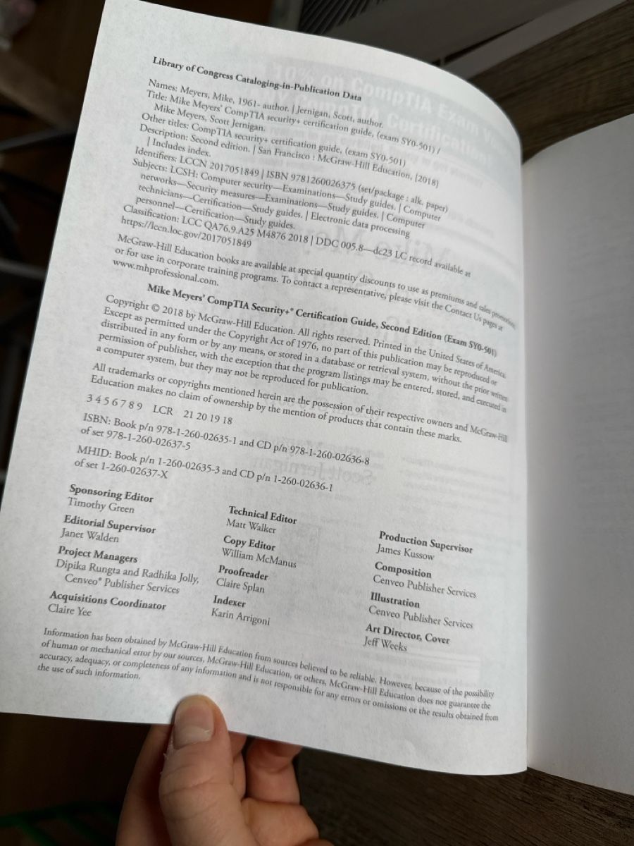 Libri: Mike Meyers' CompTIA Security+, Certification Guide – Nuovo e nell'imballaggio originale da Root D4 venduto da dm96 1