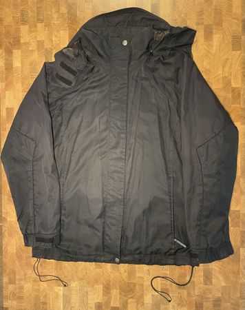 schwarze Rukka Regenjacke Gr 40