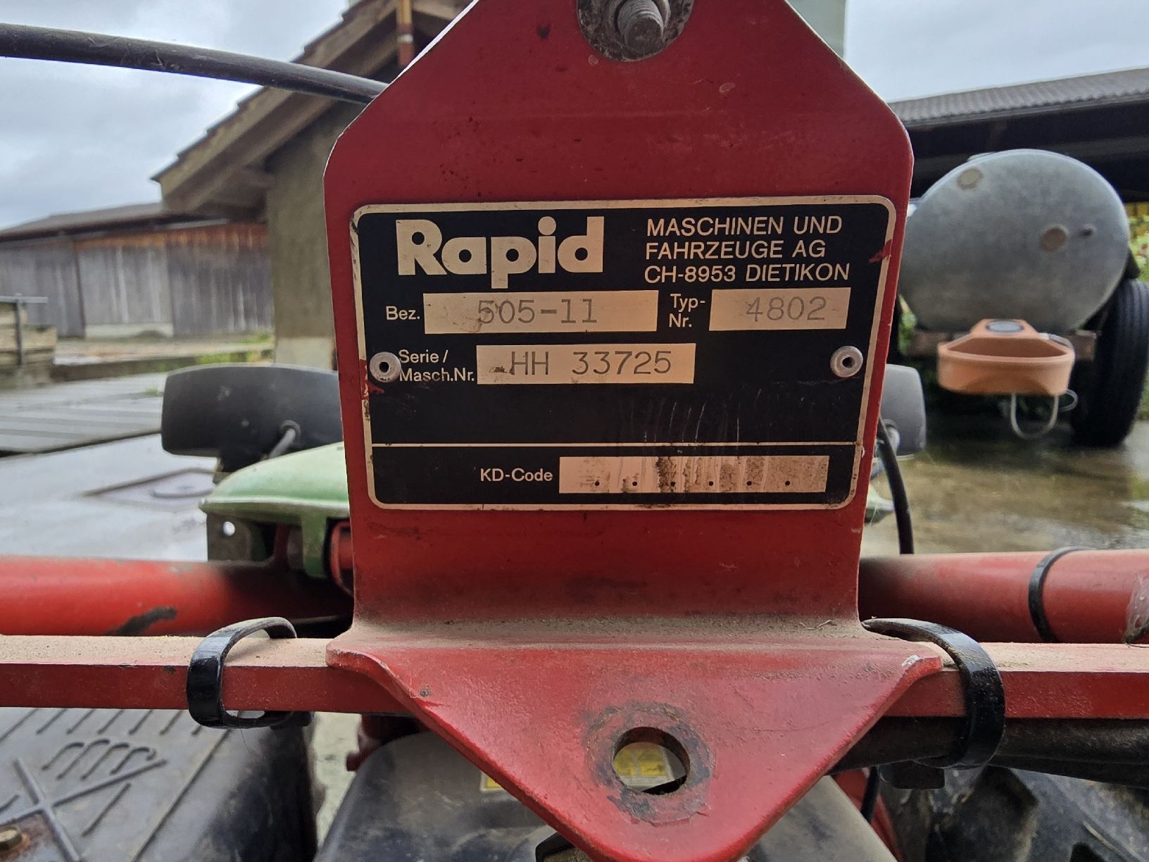 Rapid Tutte le macchine: Motormäher Rapid 505 – Usato da Linden venduto da yamaha742 9
