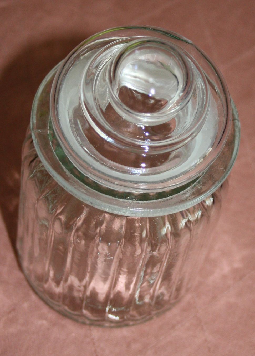Zuckerdosen: Bonboniere Glas ca. 0.25lt – Gebraucht aus Flüelen von Diversicum-Shop