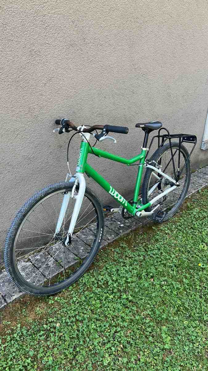 Woom Velos: Woom 6 bicycle green used condition – Gebraucht aus Adliswil von youngbee