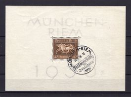 R5037  /  REICH 1936  3ième ruban brun obl. MUNCHEN-RIEM