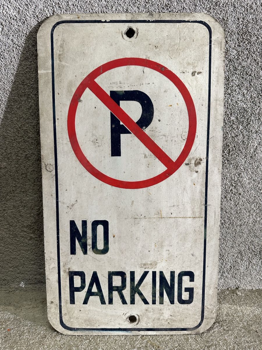 Insegne: No parking parkieren verboten  – Usato da Reinach AG venduto da rares75