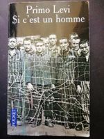 Livre "Si c'est un homme" Primo Levi poche broché