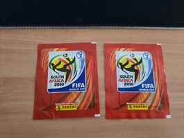 WM World Cup South Africa 2010 Panini Sticker Packs 2x Tüte