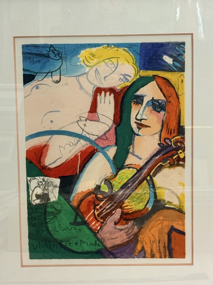 Grafiken & Lithographien: Michael LEU (1950) - Farblithographie – Gebraucht aus Solothurn von NUVICO 4