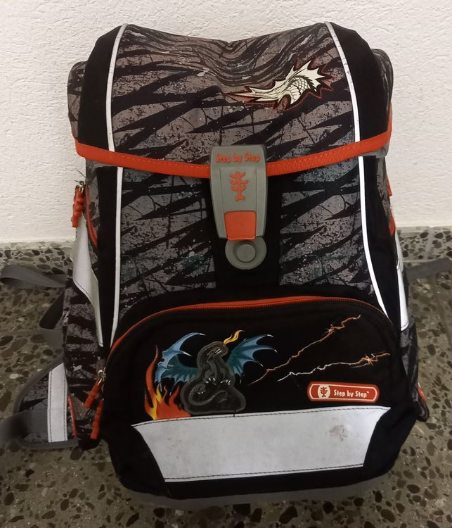 TOPGAL Rucksack Schultasche Schwarz Pink Türkis Tropical | Kaufen Auf