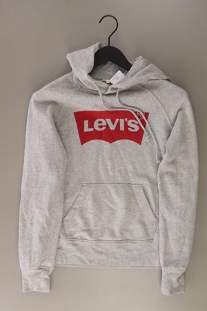 Levi's Hoodie Gr. XS grau aus Baumwolle