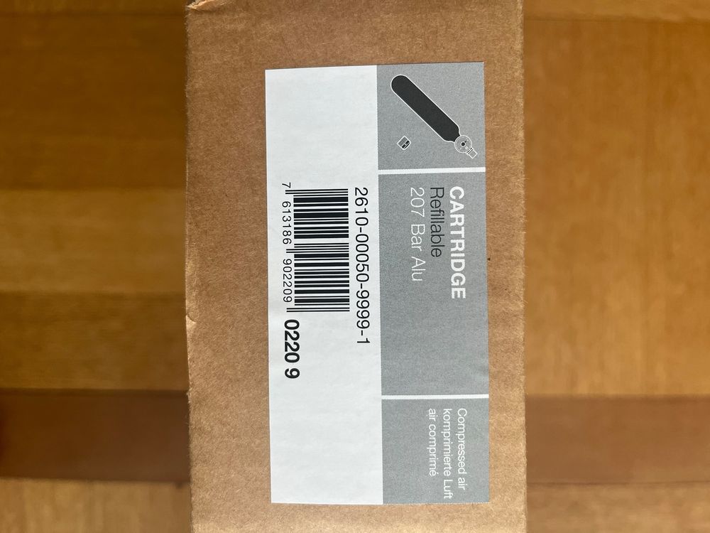 Cartridge Refillable 207 Bar Alu Kaufen auf Ricardo