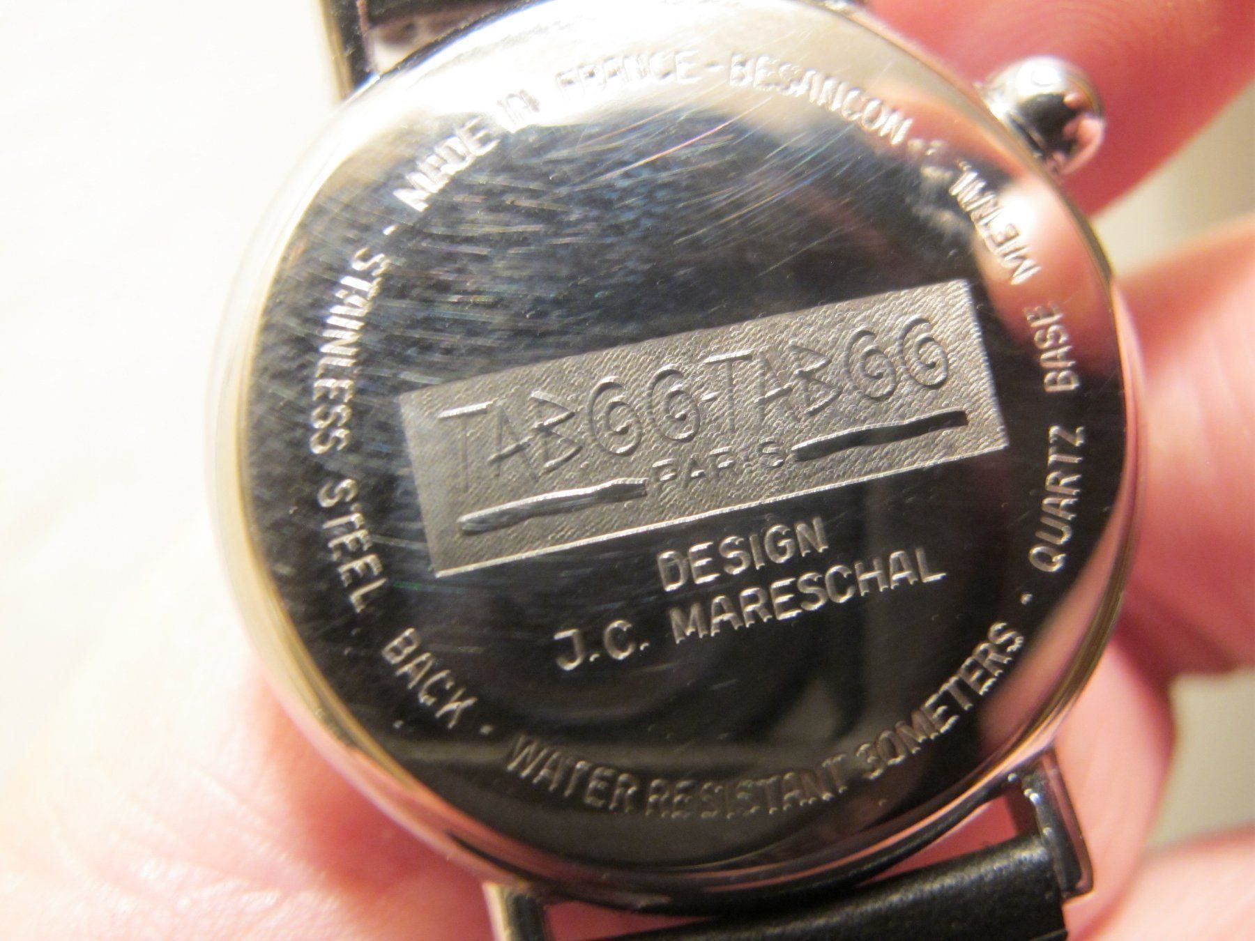 Orologi: Taboo-Taboo Quartzuhr Disign JC Moreschal – Usato da Altnau venduto da LinaAuktion 8