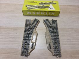 Märklin 5121 Weichenpaar H0