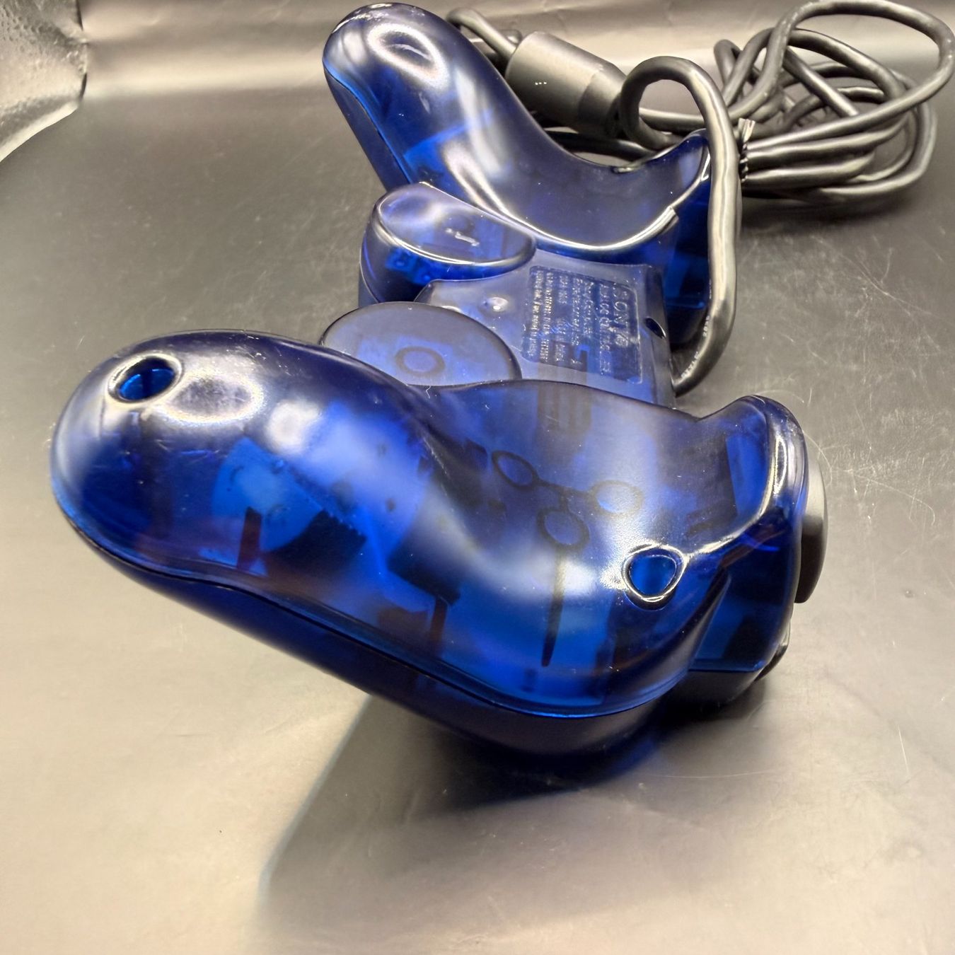 Nintendo Controller: PS2 Controller Blau Transparent – Usato da Düdingen venduto da Nerdworld 6