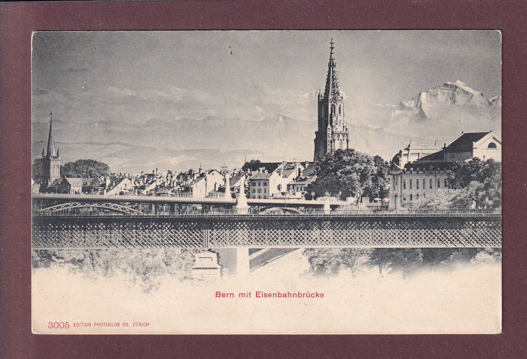 Cartes postales: BERN - Eisenbahnbrücke – D'occasion à Pully par nicecards