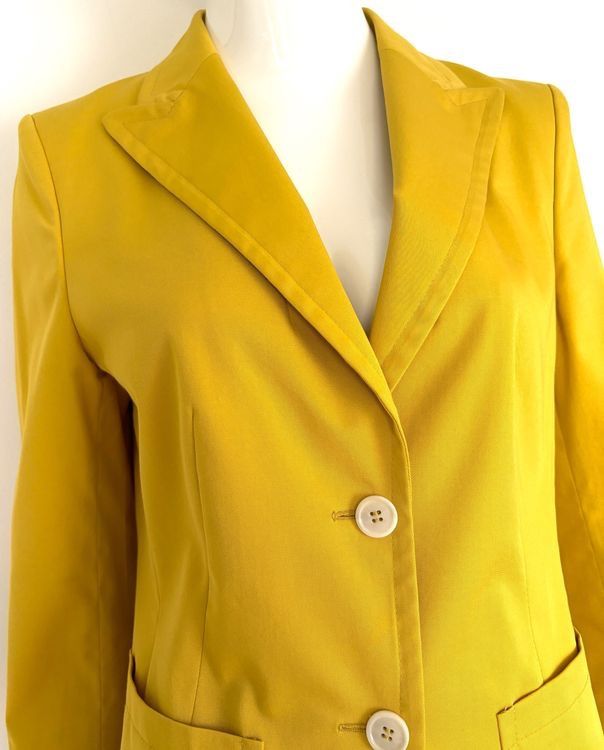 Windsor Jacken: Windsor Blazer maisgelb Vollfutter — EU 38 – Gebraucht aus Bottmingen von Merkur_Basel 2