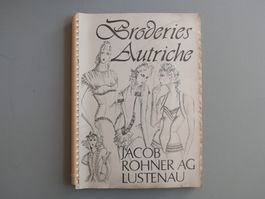 ANTIKES MUSTERHEFT ST. GALLER STICKEREI
