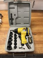 Druckluft Schlagschrauber Set 1/2 Zoll im Koffer gelb