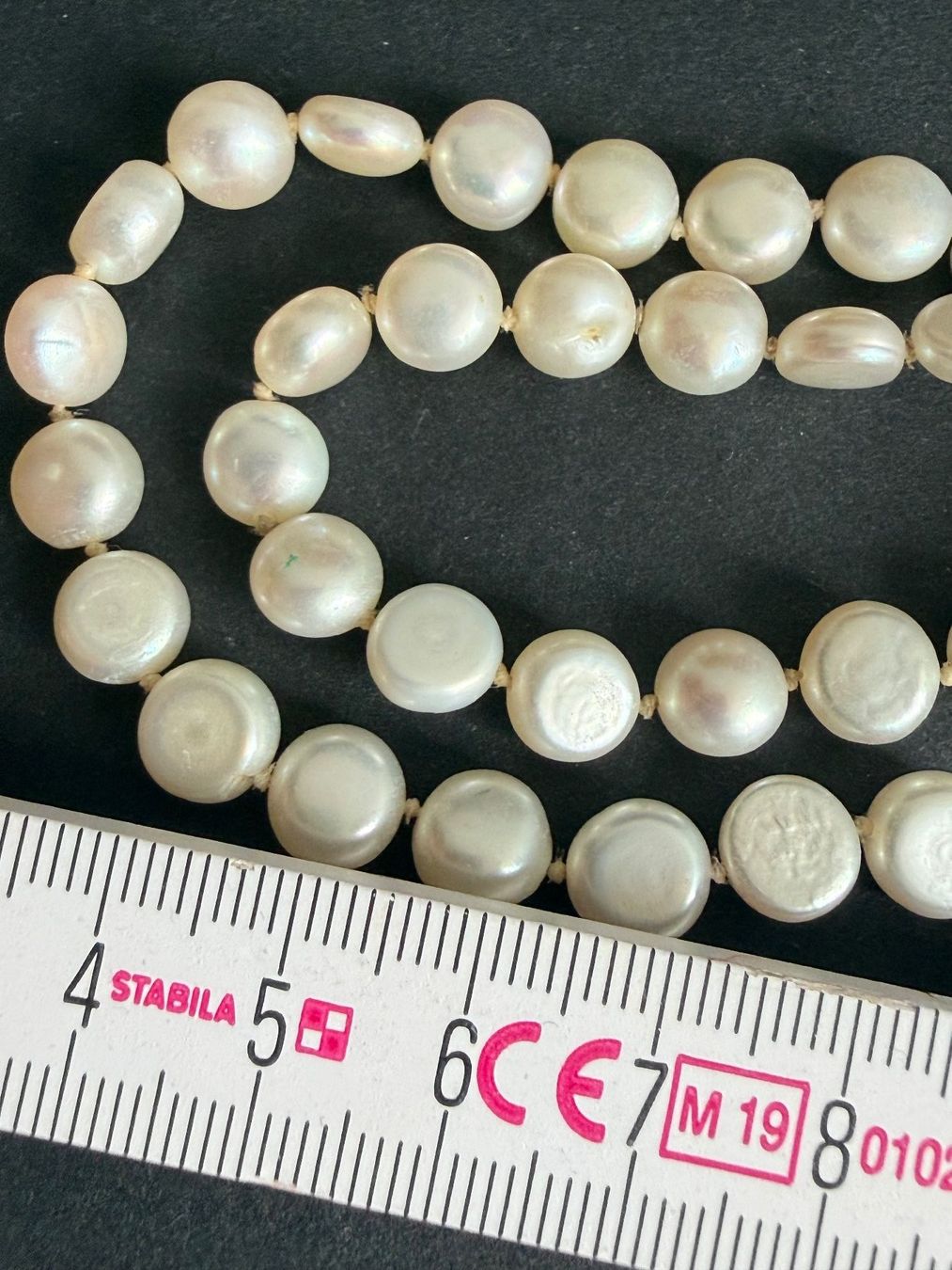 Catenine: Echte Perlen Kette mit Silber Verschluss 925 – Usato da Spiegel b. Bern venduto da Rogger72 3