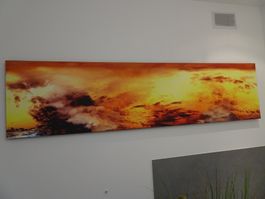 von Paul Sinus   :   Oelbild  "Sky Horizont"