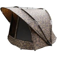 Fox R-Series 1 Man XL Bivvy Camo mit Regenüberzug