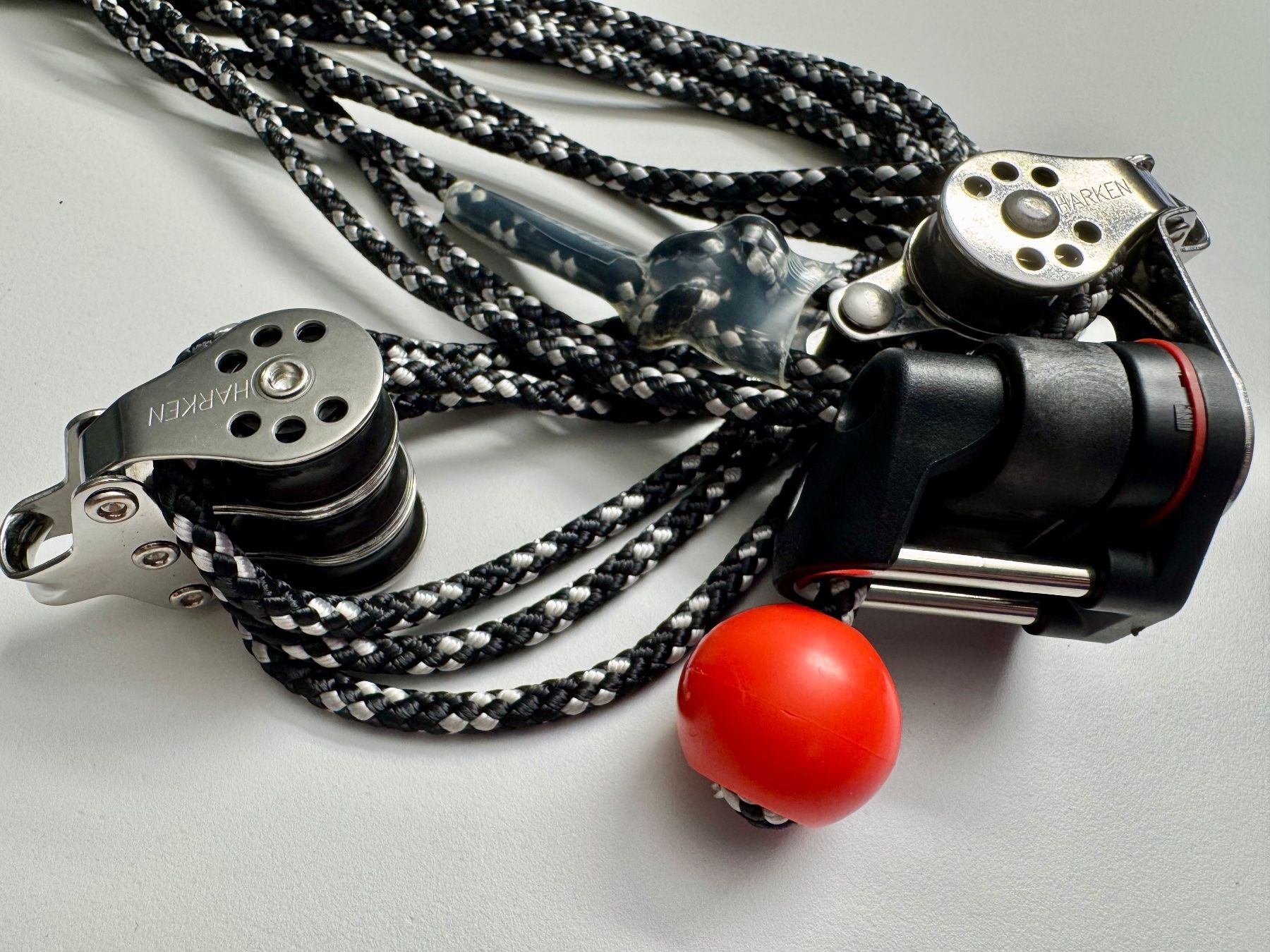 Seile: HARKEN 1 m Flaschenzug-Set – Neu (gemäss Beschreibung) aus Rothenthurm von WalterliTell 2