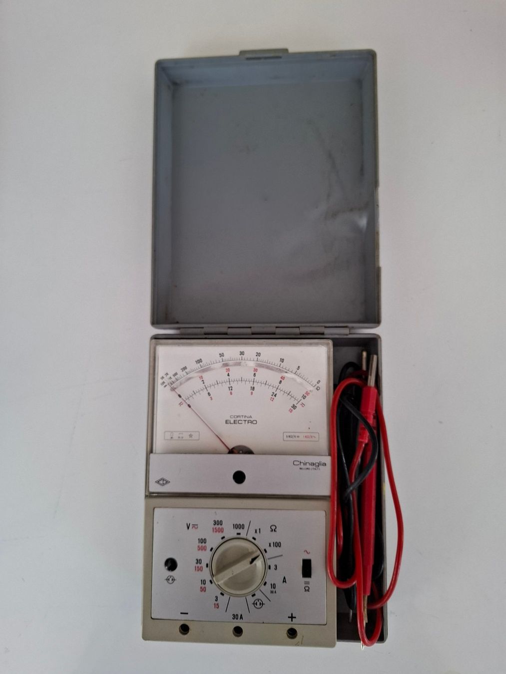 Misurare: Volt Ampere Ohm Messgerät, CHINAGLIA Belluno, Multimeter – Usato da Dussnang venduto da webe1957 2