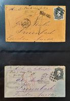 2 Briefe Brasilien (Rio) nach Freienbach 1874/1875