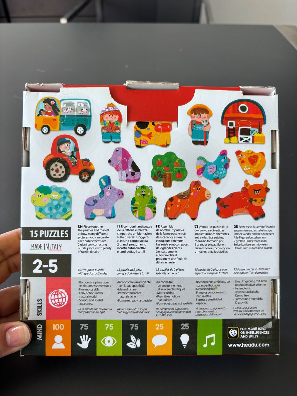 Puzzles: Headu Farm Puzzle 2-teilig Set – Gebraucht aus Brugg AG von tsannen 1