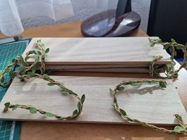 Holzdeko