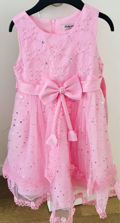 Robe de princesse/cérémonie  petite fille, taille 6-9 ans