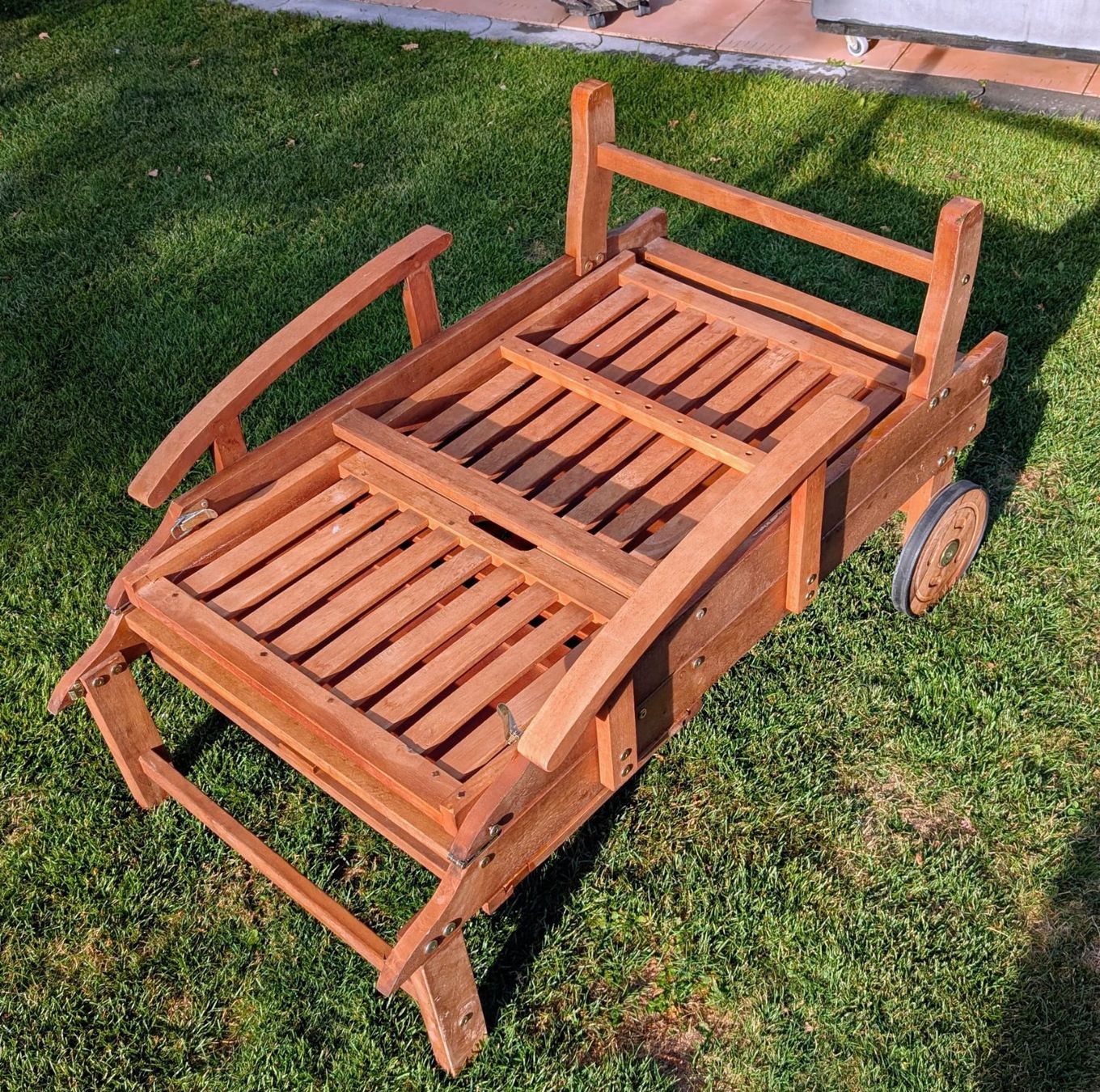 Liegen & Liegestühle: Liegestuhl / Gartenliege_Teakholz – Gebraucht aus Amriswil von Magra02 4