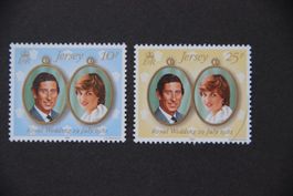 Jersey 1981 - Royal Wedding 29 July 1981**
