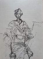 Alberto Giacometti, Lithographie, 1961