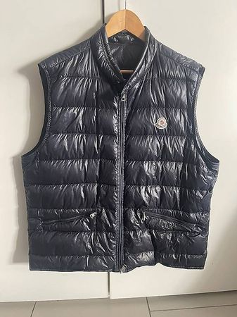 Moncler Gilet "GUI" Gr. 6 (XL) Dunkelblau