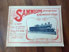Sammlung schweizerischer Lokomotiv-Typen - J. Hallauer
