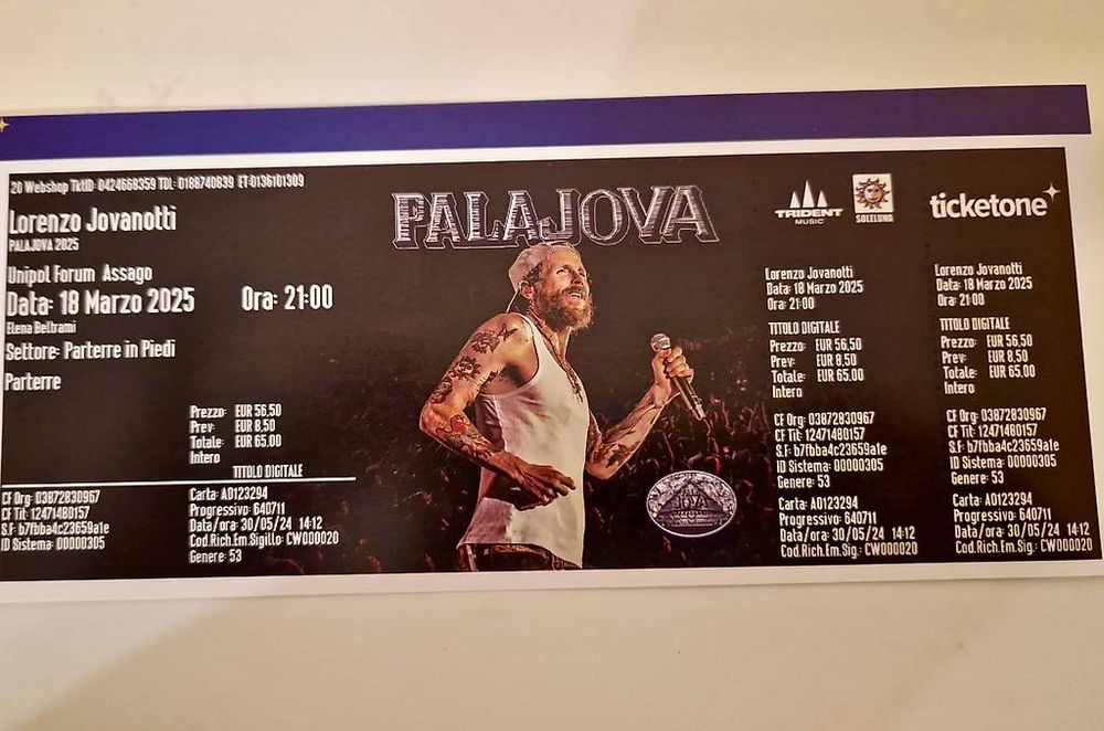 Biglietto Concerto Ultimo San Siro Milano 17 Luglio 2023 - Foto 9