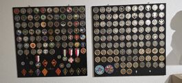 Sammlung beretembleme,medaillen Schweiz